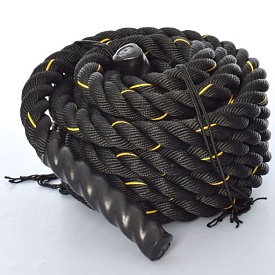 Тренажер MS 3249-1 канат для кросcфіта, 9м-3,8см, кор., 33-33-24 см. - 1 - smarttoys.com.ua