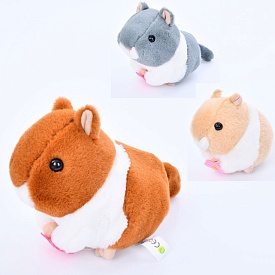 Тварина FG231104008P хом'як, заводний, рухливий хвіст, 3 кольори, 10-10-9 см. - 1 - smarttoys.com.ua