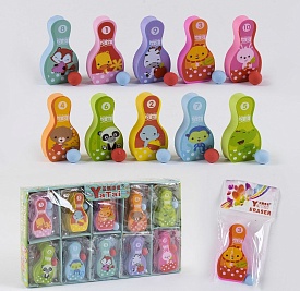 Стиральна гумка С 36968 "Кеглі" - 1 - smarttoys.com.ua