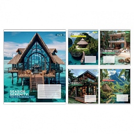 А5/36 кл. 1В Seaside Serenity, зошит учнівський загальний - 1 - smarttoys.com.ua