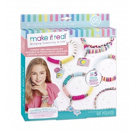 Make it Real: Набір для створення шарм-браслетів «Літня насолода» - 1 - smarttoys.com.ua