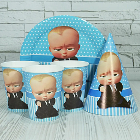 Набір на 10 персон Крутий хлопчик - 1 - smarttoys.com.ua