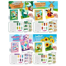 Набір для творчості 621-11-12-16-18 картина нитками, 21-28см, нитки (6кольорів), коробка-рамка,4види - 1 - smarttoys.com.ua