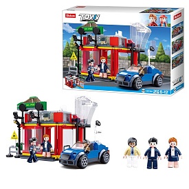Конструктор SLUBAN M38-B0759A "Town": Піт-стоп, 302 дет. - 1 - smarttoys.com.ua