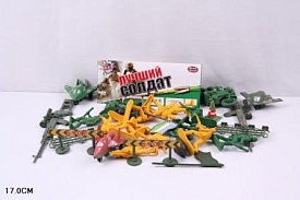 Військовий набір PLAY SMART 3034 ''Лучший солдат'' рос.м. кул.17см - 1 - smarttoys.com.ua