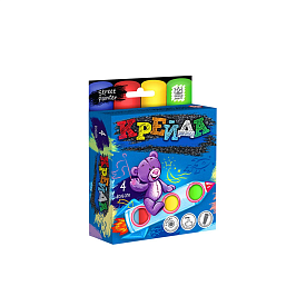 Крейда для малювання MEL-01-02U УКР. (36) "Danko Toys", d-2,5 см, 4 штуки, кольорова - 1 - smarttoys.com.ua