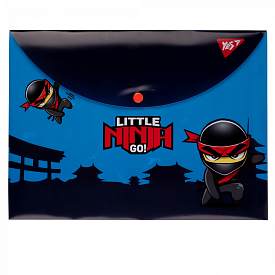 Папка-конверт YES А4 на кнопці "Ninja" - 1 - smarttoys.com.ua