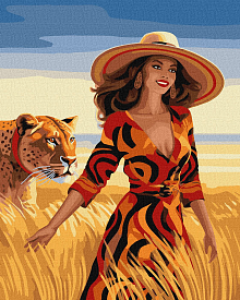 Набір для розпису по номерах. "Прогулянка у полі" 40х50см - 1 - smarttoys.com.ua