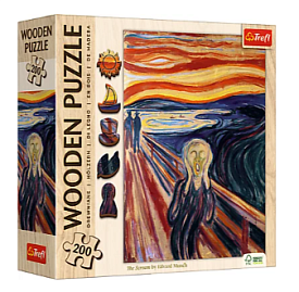 02526 Trefl Пазли "200 Wooden" Крик - 1 - smarttoys.com.ua