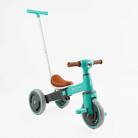 Велосипед 3-х кол. Best Trike LB-10360 (1) матеріал рами нейлон, колеса передні 10``, задні 8``, батьківська ручка, в коробці - 1 - smarttoys.com.ua