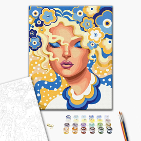 Картина за номерами: Українські барви © Поліна Скурихіна 40х50 - 1 - smarttoys.com.ua