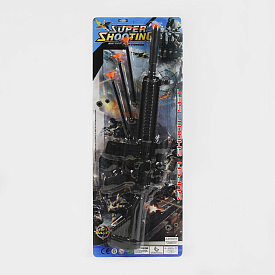 Автомат 530 (216/2) патрони на присосці, на листі - 1 - smarttoys.com.ua