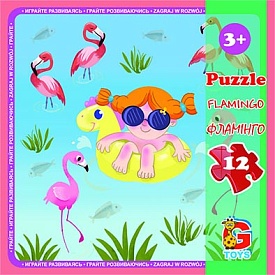 LZ03 Пазли ТМ "G-Toys" із серії "Зоопарк", 12 ел. - 1 - smarttoys.com.ua