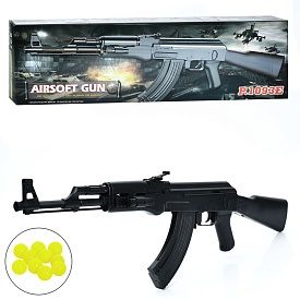 Автомат 1093E пластикові кулі, лазер, бат.(табл), кор., 72,5-23-7,5 см. - 1 - smarttoys.com.ua