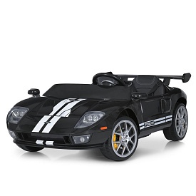 Машина M 6107EBLR-2(24V) радіок.2,4G,4мотори90W,1акум24V7AH,світло, муз,EVA,USB,BT,FM, шкір.сид.,чор - 1 - smarttoys.com.ua