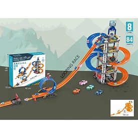 Гараж T705A 5 поверхів, машинки, 84 дет., муз., світло, бат.(таб.), кор., 54-37-8 см. - 1 - smarttoys.com.ua