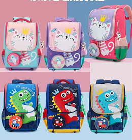 Рюкзак C 60609 (20) 6 видів, розмір 43х28 см, гаманець, ВИДАЄТЬСЯ ТІЛЬКИ МІКС ВИДІВ - 1 - smarttoys.com.ua