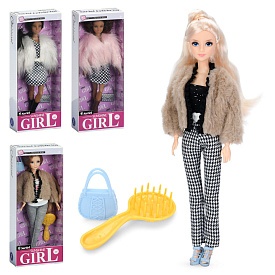 Лялька 92066-E-F шарнірна, 4 види, кор., 12-32-5 см. - 1 - smarttoys.com.ua