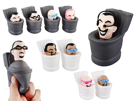 Антистрес "Skibidi Toilet", ціна за 1 шт, в блоці 12 шт - 1 - smarttoys.com.ua