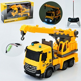 Будтехніка YJ-113-1-2 радіокер., акум, 1:14, рух. деталі, USB, гум. колеса, 2 види,світло,кор.,43-23 - 1 - smarttoys.com.ua