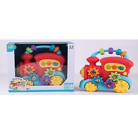 Піаніно 855-159A паравозик, шестерні, муз., світло, бат, кор., 23-20,5-10 см. - 1 - smarttoys.com.ua