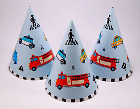 Ковпак святковий "Транспорт" - 1 - smarttoys.com.ua