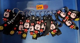 3134 брелок з ремінцем, Мінні маус * 100 * 12 - 1 - smarttoys.com.ua