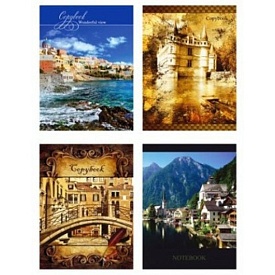 Книга амбарна  А4, тв. лам.обкл.,  96арк.,ТП,"Серія MS" кл - 1 - smarttoys.com.ua