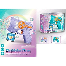 Мильні бульбашки 333-50пістолет,16см,світ,запас7-4,5см,2 кольори,в кор-ці,16,5-13-7см - 1 - smarttoys.com.ua