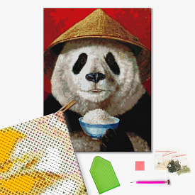 Алмазна мозаїка: Панда ©Lucia Heffernan 40х50 - 1 - smarttoys.com.ua