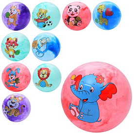 М'яч дитячий MS 4523 9 дюймів, тварина, 67-73г, ПВХ, мікс видів. - 1 - smarttoys.com.ua
