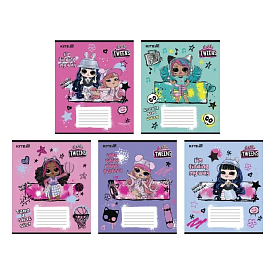 Зошит 12 арк., кл., софт тач + УФ лак, LO - 1 - smarttoys.com.ua