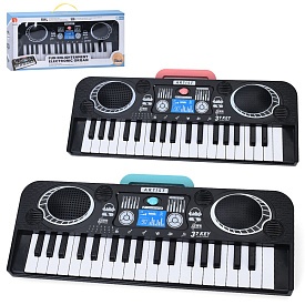 Синтезатор R710 37 клавіш, 42-15-4,5см, музика, 2 режими, ручка, 2 кольори, бат.,кор., - 1 - smarttoys.com.ua