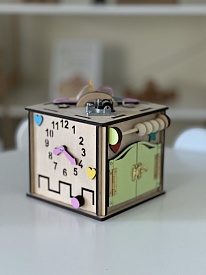 Бізікуб 15х15х15 см не фарбований - 9 - smarttoys.com.ua