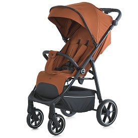 Візок дитячий ME 1113-2 FIJI Ginger Orange прогулянковий,регул.ручка,москіт.сітка,алюмін.,помаранч. - 1 - smarttoys.com.ua