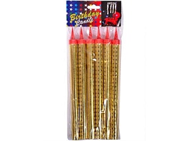 Свічки-Фейерверк для торта 6шт 20см Candle Fireworks) - 1 - smarttoys.com.ua
