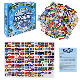 Настільна гра Strateg Країни світу (30952) - 1 - smarttoys.com.ua