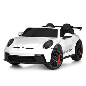 Машина M 6111EBLR-1(24V) радіок.2,4G,2мотори320W,1акум24V10AH,EVA,USB,SD,BT,MP3,шкіра,св.,муз.,білий - 1 - smarttoys.com.ua