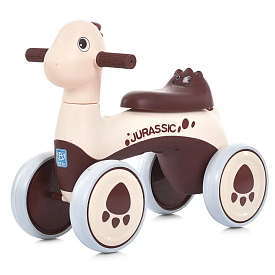 Каталка-толокар M 5853E-17 EVA, TF, муз., світло, коричневий - 1 - smarttoys.com.ua