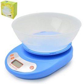 Ваги кухонні електронні 0~5кг 21*16*5.5см R88496 - 1 - smarttoys.com.ua