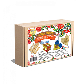 Набір д/творчості  "Розпис по дереву "Брелоки" - 1 - smarttoys.com.ua