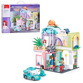 Конструктор SLUBAN M38-B1267 "Metropolis": Готель корона, 451 дет. - 1 - smarttoys.com.ua