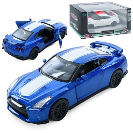 Машина AS-3069 АвтоСвіт, 1:42,Nissan,мет.,інерц.,відчин.двері,гум.колеса,2 кольори,кор.,14,5-7-6,5см - 1 - smarttoys.com.ua