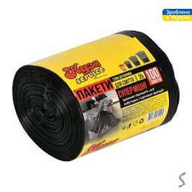 Пакети для сміття суперміцні 35л 100шт/уп 50*60см., KS-1020 - 1 - smarttoys.com.ua