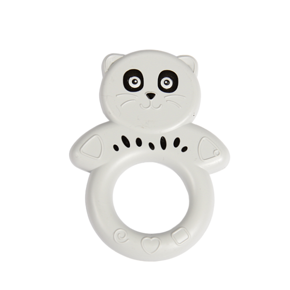 1612 Іграшка-брязкальце "Котик", кольорове - 2 - smarttoys.com.ua