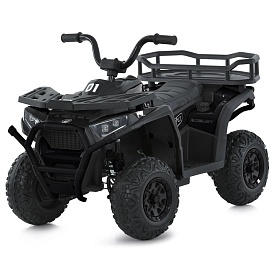 Квадроцикл M 6127EBLR-2(24V) радіокер.2,4G,4мот.25W,1акум.24V4,5AH,USB,TF,BT,EVA,муз.,світло,чорний - 1 - smarttoys.com.ua