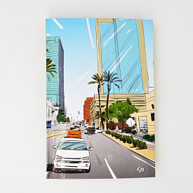 Блокнот TM Profiplan "Streets note" green, A5 - 1 - smarttoys.com.ua