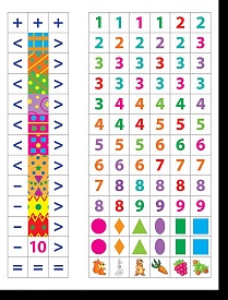 Книга 117 розумних наліпок.Думаю та рахую. 4-5 років - 2 - smarttoys.com.ua