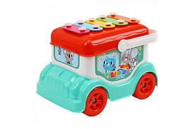 Іграшка "Автобус-ксилофон ТехноК", арт. 9857 - 1 - smarttoys.com.ua