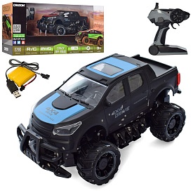 Джип 17MUD21B радіокер. 2,4G, акум., 1:18, гумові колеса, USB, кор., 38-19-18 см. - 1 - smarttoys.com.ua